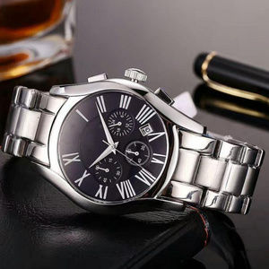 Emporio Armani Chronograph Black Dial Men's Watch